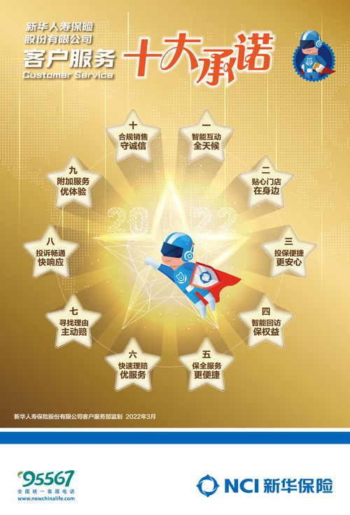 新華保險發(fā)布2022年客戶服務十大承諾 以科技賦能服務，引領保險新體驗